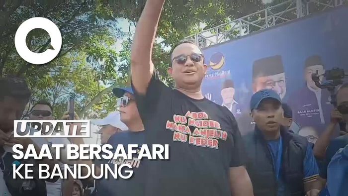 Gaya Anies Pakai Kaos Abdi Nu Ngider, Naha Anjeun Nu Keder