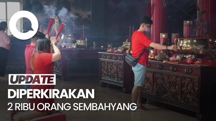 Perayaan Imlek di Vihara Satya Dharma Benoa Bali