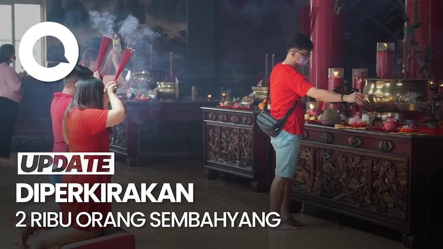 Perayaan Imlek di Vihara Satya Dharma Benoa Bali