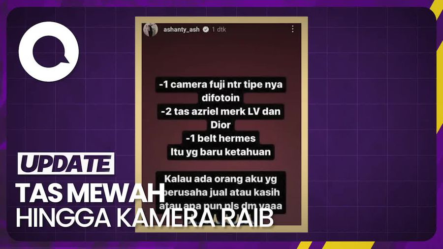 Curhat Ashanty Rumahnya Dibobol Maling