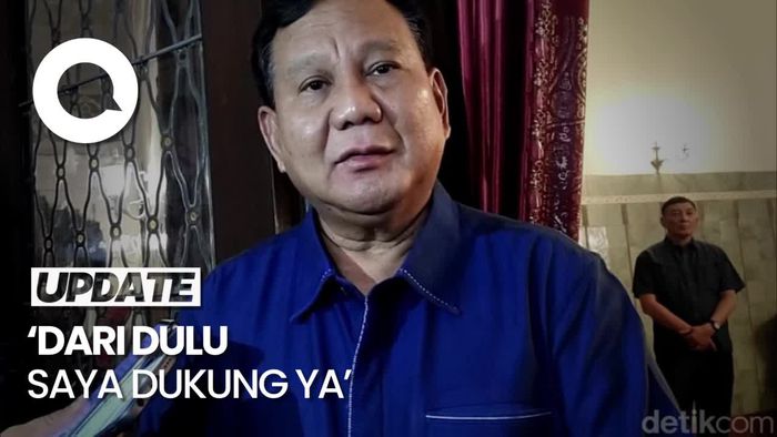 Prabowo Dukung Gibran Maju Pilgub 2024