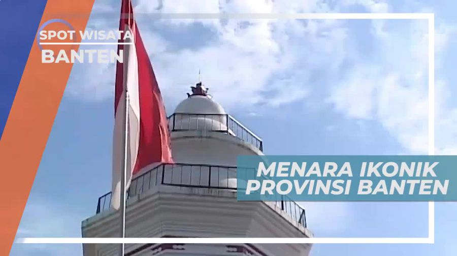 Melihat Menara Masjid Ikon Provinsi Banten