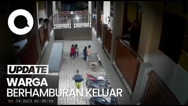 Warganet Bagikan Momen Cianjur Diguncang Gempa M 43