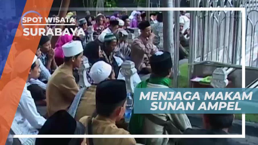 Berkenalan Dengan Abdi Dalam Penjaga Makam Sunan Ampel, Surabaya