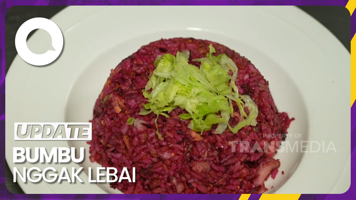 Bikin Laper: Nasi Goreng Buah Bit Lezatnya Menggigit