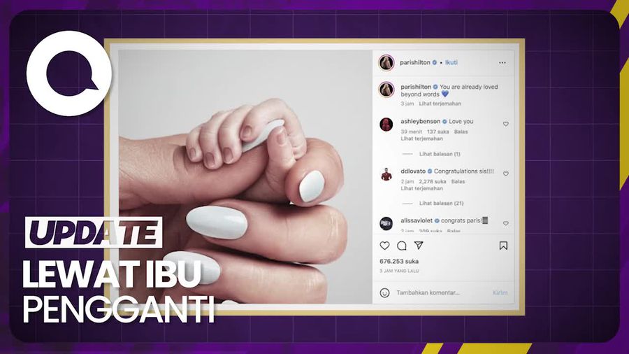 Paris Hilton Umumkan Kelahiran Bayinya