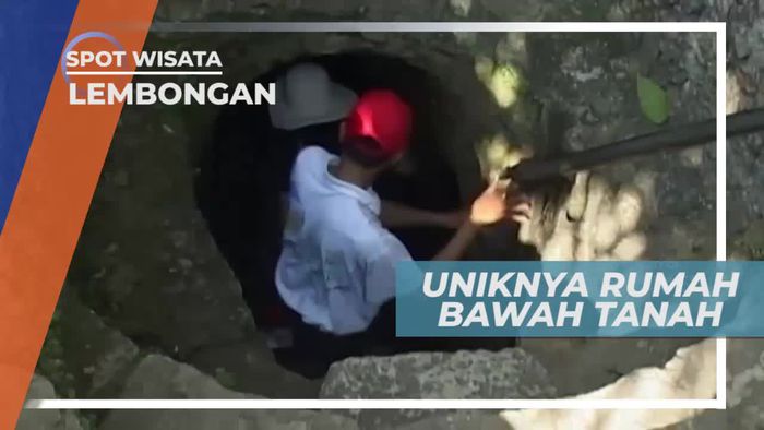 Melihat Keunikan Rumah Bawah Tanah di Pulau Lembongan Bali
