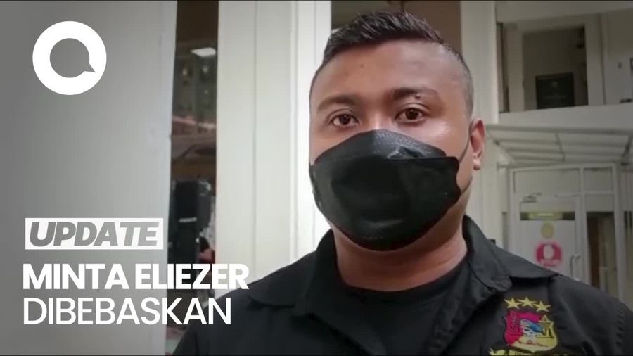 Puluhan Teman Satu Letting Eliezer di Brimob Hadir Beri Dukungan 