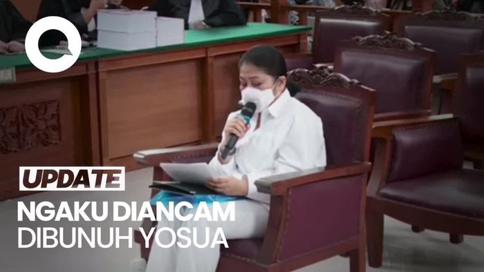 Sambil Terisak, Putri Cerita Ketakutan Dilecehkan-Diancam Yosua