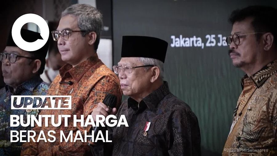 Wapres Maruf Amin Buka Suara soal Isu Mafia Beras