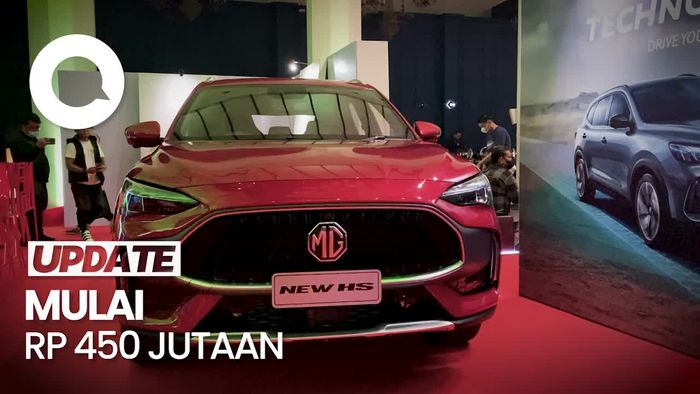 Tampang MG New HS, SUV Baru Penantang CR-V dan Almaz