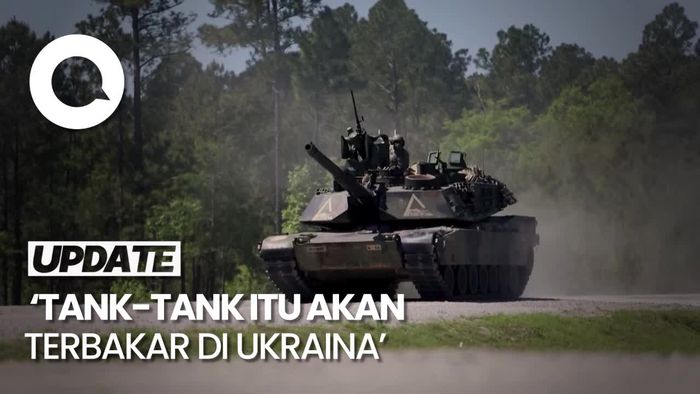 Respons Santai Rusia Usai AS-Jerman Kirim Tank untuk Ukraina