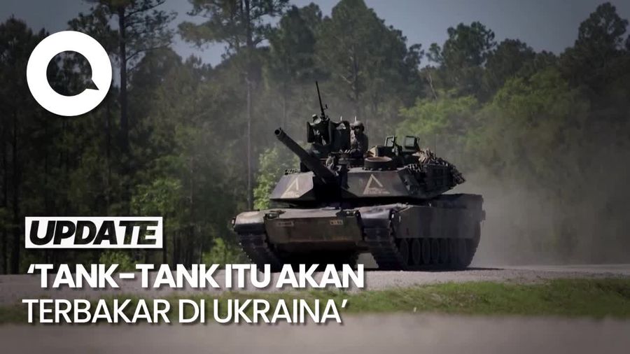 Respons Santai Rusia Usai AS-Jerman Kirim Tank untuk Ukraina