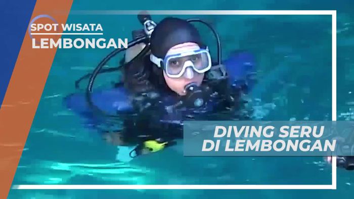 Diving Seru di Pulau Lembongan Bali