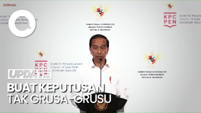Cerita Jokowi  Bersemedi 3 Hari Tentukan RI Tak Lockdown saat Covid-19