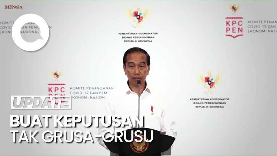 Cerita Jokowi  Bersemedi 3 Hari Tentukan RI Tak Lockdown saat Covid-19