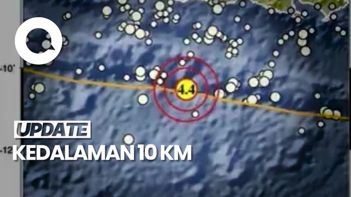 Pacitan Diguncang Gempa M 4,4
