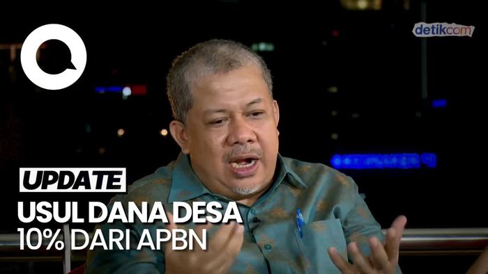 Fahri Hamzah Usul Jabatan Kades 5 Tahun, Tapi Dana Desa Ditambah