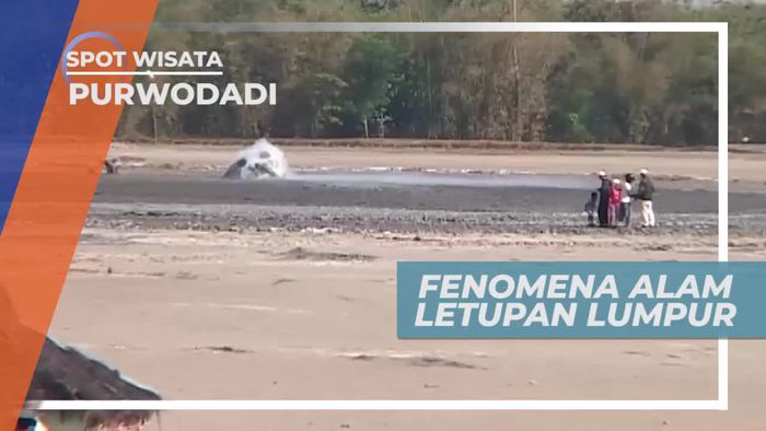Bledug Kuwu, Fenomena Alam Letupan Lumpur di Purwodadi
