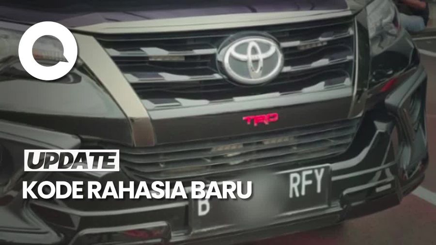 Warga Sipil Kini Tak Boleh Lagi Pakai Pelat Khusus Seperti RF dan QH