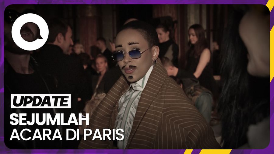 Penampilan Doja Cat yang Serba Merah hingga Berkumis Palsu