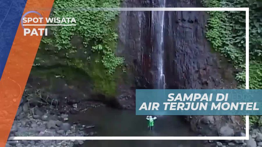 Naik Ojek Menuju Air Terjun Montel, Pati Jawa Tengah
