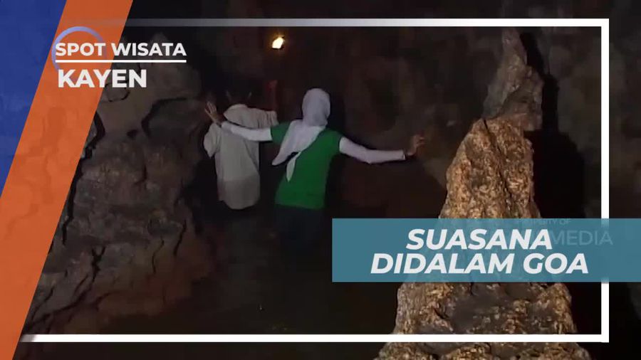 Terdapat Genangan Air, Suasana di Dalam Goa Pancur Kayen Pati