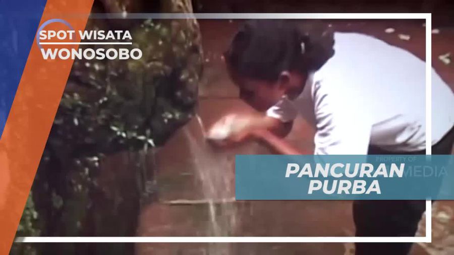 Sungai Besar Dengan Air Dari Pancuran Bimukar Wonosobo