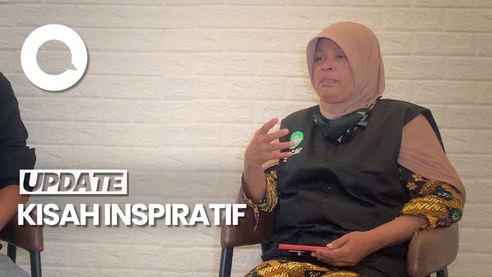 Keikhlasan Driver Online Perempuan Rawat Nenek Sebatang Kara