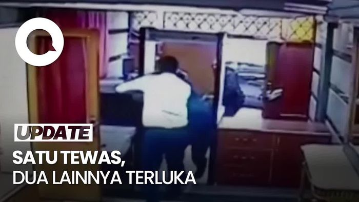  Detik-detik Pria Bersenjata Serang Kedubes Azerbaijan di Iran