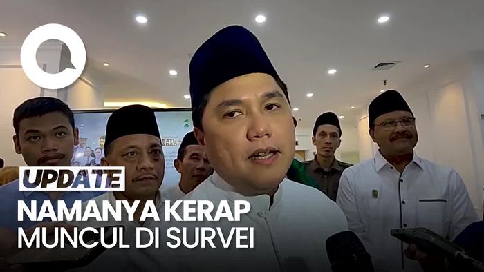 Erick Thohir: Kalau Nyalonin Nggak Ada yang Dukung, Buat Apa?
