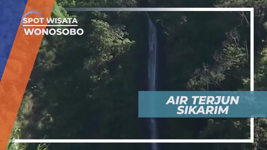 Melihat Keindahan Air Terjun Sikarim Setinggi 80 Meter, Wonosobo