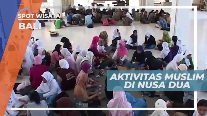Melihat Dari Dekat Aktivitas Umat Muslim di Nusa Dua Bali