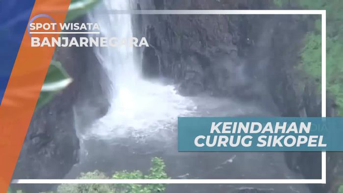 Melihat Panorama Keindahan Alam Curug Sikopel Banjarnegara
