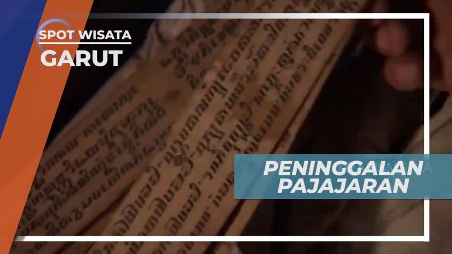 Melihat Keris dan Prasasti Peninggalan Kerajaan Padjajaran, Garut