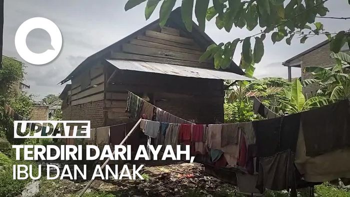 Pilu Sekeluarga Penderita Kejiwaan di Polman Tinggal di Gubuk Bareng Ayam