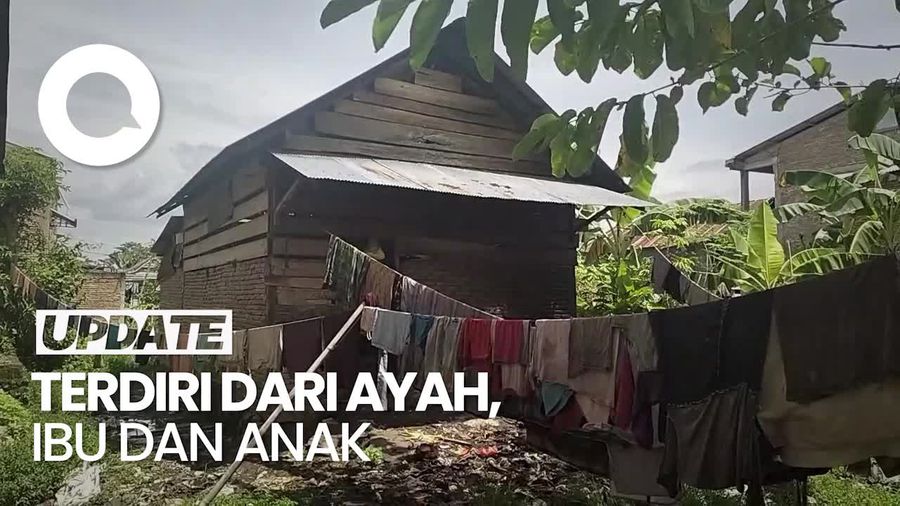 Pilu Sekeluarga Penderita Kejiwaan di Polman Tinggal di Gubuk Bareng Ayam