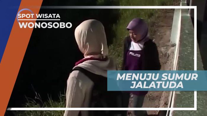 Menaiki Anak Tangga Menuju Sumur Jalatunda Wonosobo