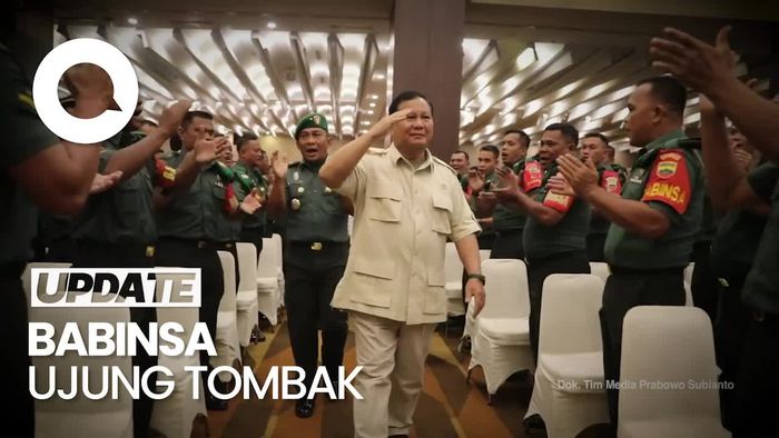 Prabowo Bertemu Ribuan Babinsa di Medan, Bicara Dedikasi-Pengorbanan