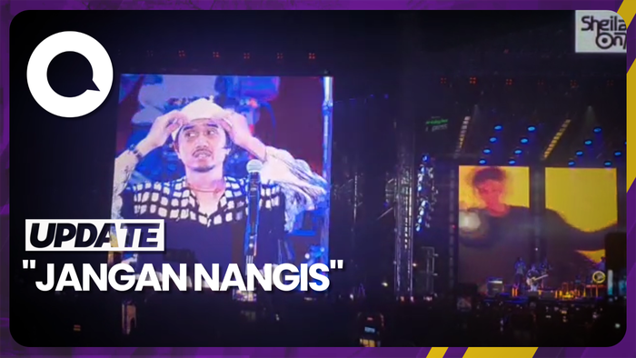 Duta Sheila On 7 Menahan Tangis Lihat Sheilagank di Konser