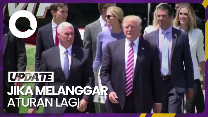 Instagram dan Facebook Donald Trump Terancam Diskors Lagi