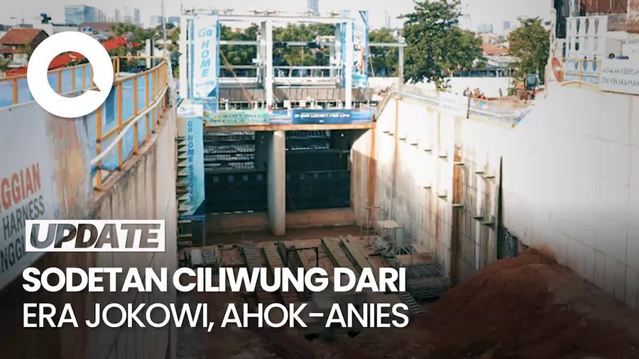 Jejak Sodetan Ciliwung yang Katanya 6 Tahun Nggak Diapa-apain