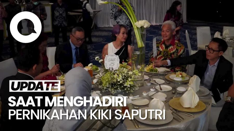Momen Ganjar-Anies Duduk Satu Meja, Sebut-sebut Warna Rambut