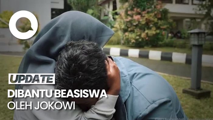 Tangis Perjuangan Siti di Hadapan Jokowi Demi Pendidikan Anak