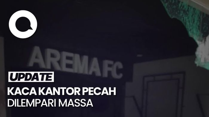 Penampakan Kantor Arema FC Rusak Buntut Demo Ricuh