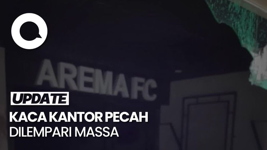 Penampakan Kantor Arema FC Rusak Buntut Demo Ricuh