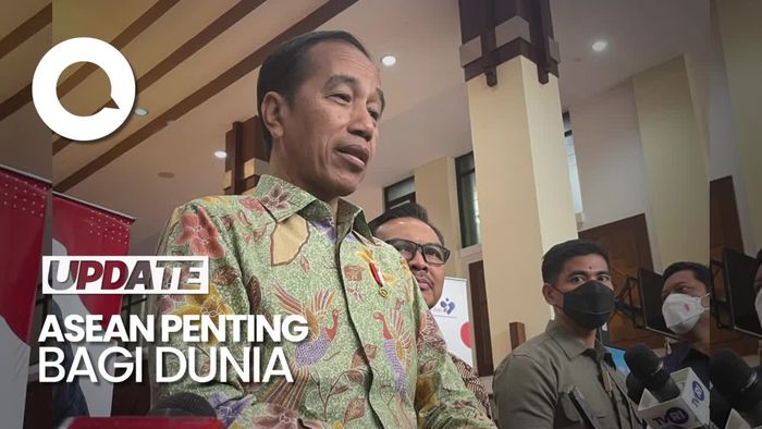 Jokowi Pimpin Kick Off Keketuaan ASEAN 2023 di Bundaran HI