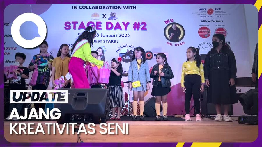 Aksi Gemas Model-model Cilik di AEKI Sumut