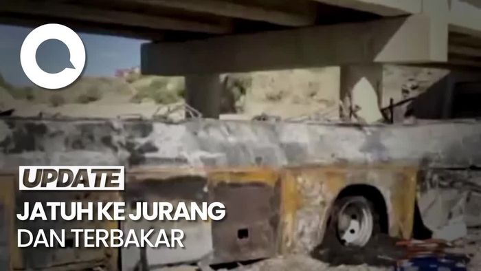 41 Orang Tewas Dalam Kecelakaan Bus di Pakistan Selatan