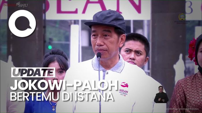 Ditanya soal Pertemuan dengan Paloh, Jokowi: Mau Tahu Aja
